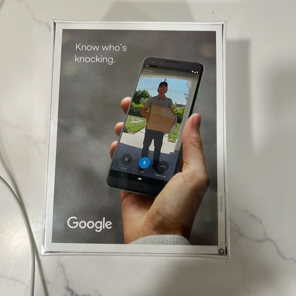 Google Nest Hello Video Doorbell - Black